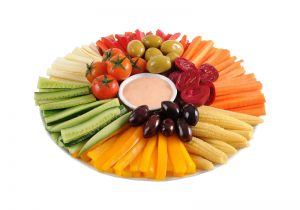 פלטת ירקות מתאימה ל 10-15 סועדים